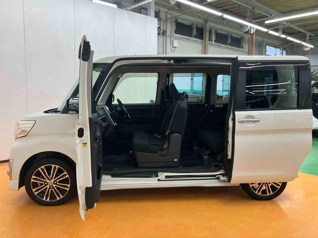 タント カスタムRS SA バックカメラ連動8インチフルセグナビ USB接続 ブルートゥース対応 TVナビキット ETC 衝突被害軽減ブレーキ 横滑り防止装置 アイドリングストップ プッシュエンジンスタート キーフリーシステム(19枚目)