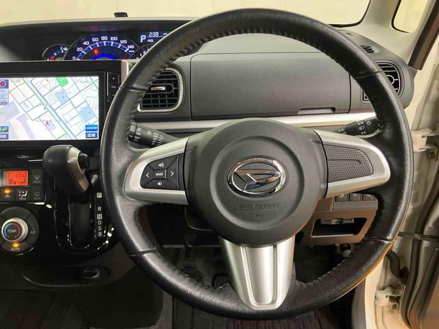 タント カスタムRS SA バックカメラ連動8インチフルセグナビ USB接続 ブルートゥース対応 TVナビキット ETC 衝突被害軽減ブレーキ 横滑り防止装置 アイドリングストップ プッシュエンジンスタート キーフリーシステム(42枚目)