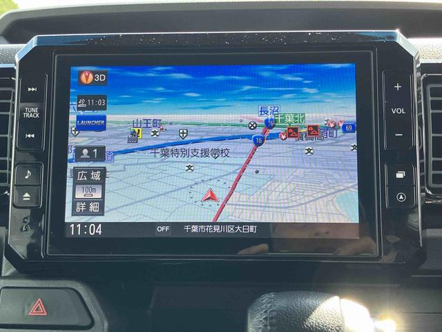ウェイク GターボSAII ダイハツ純正ナビ/バックカメラ/ステアリングスイッチ/両側パワスラ/14インチアルミ/上下2段調節式デッキボード/衝突被害軽減ブレーキ(3枚目)