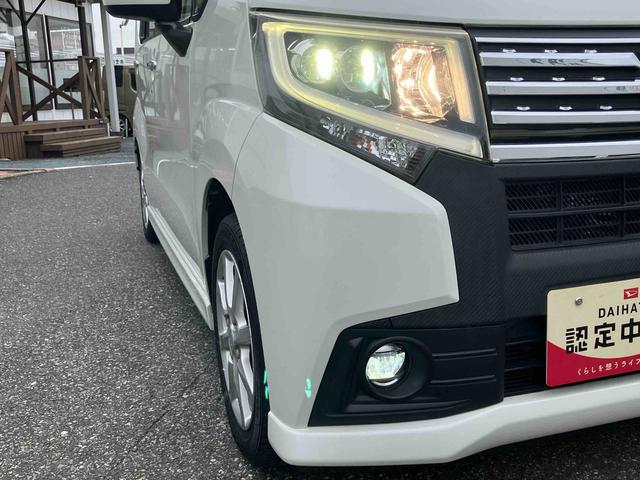 ムーヴ カスタム X CDオーディオ LEDヘッドライト フォグランプ プッシュボタンスタート ブラックインテリア(2枚目)