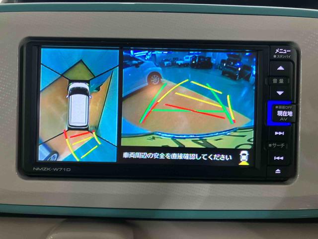 ムーヴキャンバス GメイクアップVS SAIII ナビ/BT/TV/DISC/全周囲カメラ/ステアリングスイッチ ドラレコ ETC 両側パワスラ LEDヘッドライト&フォグランプ 運転席シートヒーター 置きラクBOX 衝突被害軽減ブレーキ(6枚目)