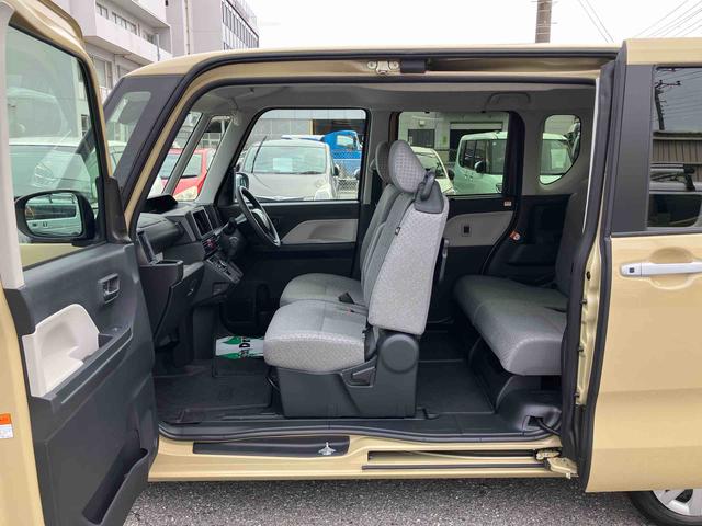 タント X バックカメラ 左側電動スライドドア シートヒーター 電動パーキングブレーキ LEDヘッドライト オートライト オートエアコン 上下2段調節式デッキボード コーナーセンサー 衝突被害軽減ブレーキ(27枚目)