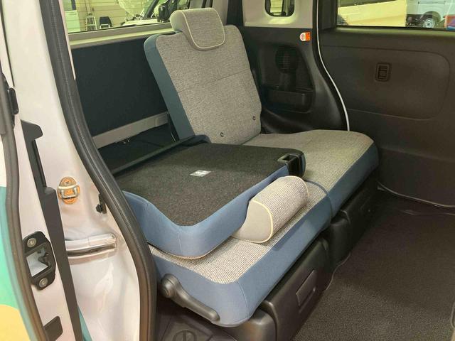 ムーヴキャンバス ストライプスＧターボ　衝突回避支援システム　横滑り防止装置　アダプティブクルーズコントロール　ホールド機能付き電動パーキングブレーキ　置きラクボックス　ホットカップホルダー　前席シートヒーター　前後コーナーセンサー（25枚目）