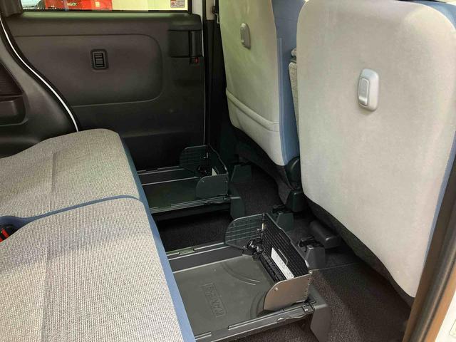 ムーヴキャンバス ストライプスＧターボ　衝突回避支援システム　横滑り防止装置　アダプティブクルーズコントロール　ホールド機能付き電動パーキングブレーキ　置きラクボックス　ホットカップホルダー　前席シートヒーター　前後コーナーセンサー（26枚目）