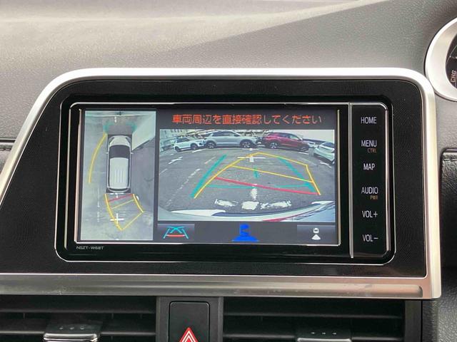 シエンタ ハイブリッド G セーフティーエディション ハイブリッド ナビ/TV/DVD/BT/USB 全周囲カメラ 前後ドラレコ ETC クルコン LEDヘッドランプ 両側電動スライドドア シートヒーター 革巻きステアリング ステアリングヒーター アルミ(3枚目)