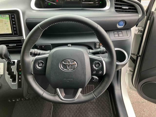 シエンタ ハイブリッド G セーフティーエディション ハイブリッド ナビ/TV/DVD/BT/USB 全周囲カメラ 前後ドラレコ ETC クルコン LEDヘッドランプ 両側電動スライドドア シートヒーター 革巻きステアリング ステアリングヒーター アルミ(42枚目)