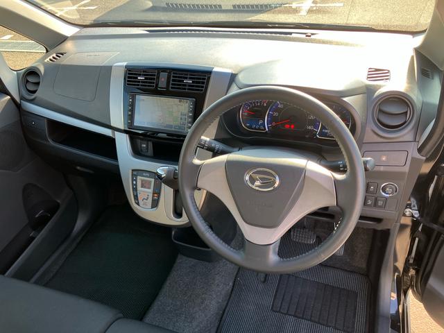 ムーヴ カスタム Xリミテッド SA ナビ/ワンセグTV/CD/USB Bカメラ ETC LEDヘッドライト オートライト トップシェイドガラス オートエアコン 革巻きステアリング アルミホイール シートリフター キーフリー 盗難防止警報(15枚目)