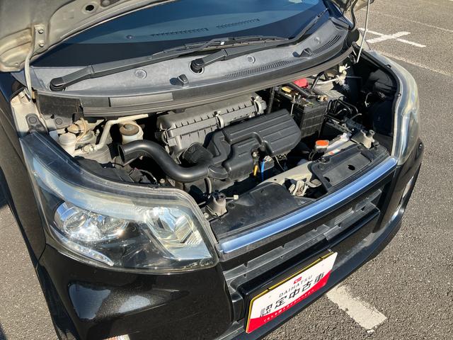 ムーヴ カスタム Xリミテッド SA ナビ/ワンセグTV/CD/USB Bカメラ ETC LEDヘッドライト オートライト トップシェイドガラス オートエアコン 革巻きステアリング アルミホイール シートリフター キーフリー 盗難防止警報(28枚目)