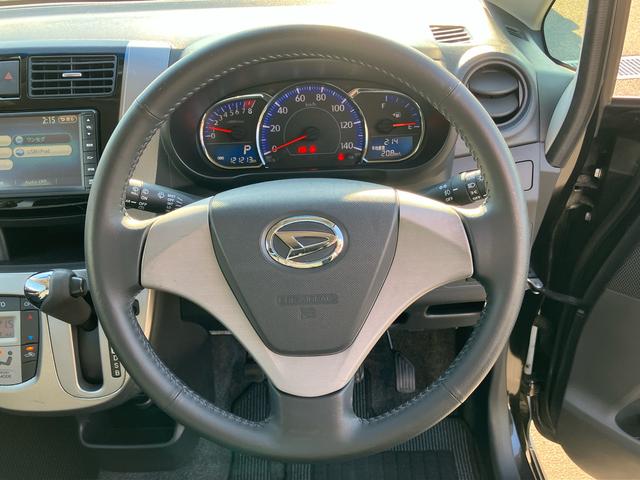 ムーヴ カスタム Xリミテッド SA ナビ/ワンセグTV/CD/USB Bカメラ ETC LEDヘッドライト オートライト トップシェイドガラス オートエアコン 革巻きステアリング アルミホイール シートリフター キーフリー 盗難防止警報(51枚目)