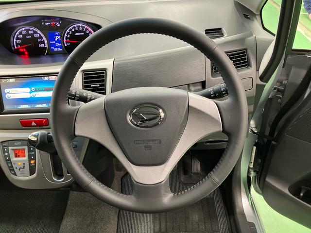 ムーヴ カスタム　Ｘリミテッド　ナビ／ワンセグＴＶ／ＣＤ／ＡＭ・ＦＭラジオ／ＡＵＸ接続　Ｂカメラ　ＨＩＤヘッドライト　フォグランプ　トップシェイドガラス　革巻ステアリング　アルミホイール　オートエアコン　キーフリー　プッシュスタート（48枚目）