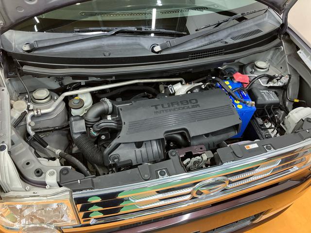 ムーヴコンテ カスタム RS ターボエンジン ETC 15インチアルミホイール HIDヘッドライト ハロゲンフォグランプ クリアテールランプ ドアミラーウインカー スマートキー 電格ドアミラー 照明&バニディミラー付きサンバイザー(22枚目)