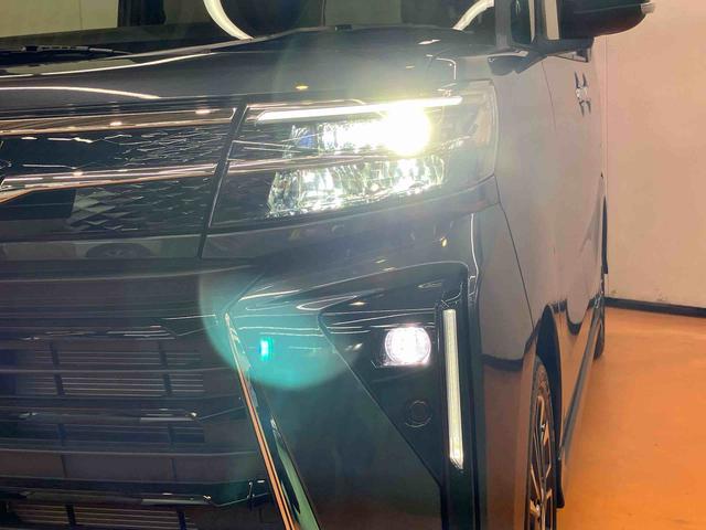 タント カスタムRS ターボエンジン 15インチアルミ バックカメラ 両側電動スライドドア シートヒーター 電動駐車ブレーキ LEDヘッド&フォグライト 上下2段調節式デッキボード コーナーセンサー 衝突被害軽減ブレーキ(3枚目)