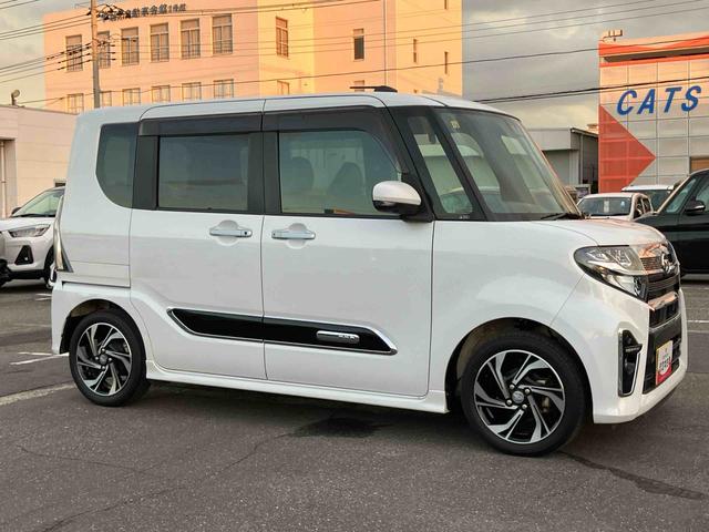 タント カスタムRSスタイルセレクション ターボ 9型ナビ/BT/TV/DISC/全周囲M/ステアスイッチ 前後ドラレコ ETC サイドガーニッシュ 両側パワスラ 15インチアルミ LEDヘッド&フォグ シートヒーター クルコン 衝突被害軽減(19枚目)