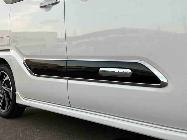 タント カスタムRSスタイルセレクション ターボ 9型ナビ/BT/TV/DISC/全周囲M/ステアスイッチ 前後ドラレコ ETC サイドガーニッシュ 両側パワスラ 15インチアルミ LEDヘッド&フォグ シートヒーター クルコン 衝突被害軽減(20枚目)