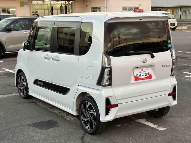 タント カスタムRSスタイルセレクション ターボ 9型ナビ/BT/TV/DISC/全周囲M/ステアスイッチ 前後ドラレコ ETC サイドガーニッシュ 両側パワスラ 15インチアルミ LEDヘッド&フォグ シートヒーター クルコン 衝突被害軽減(28枚目)