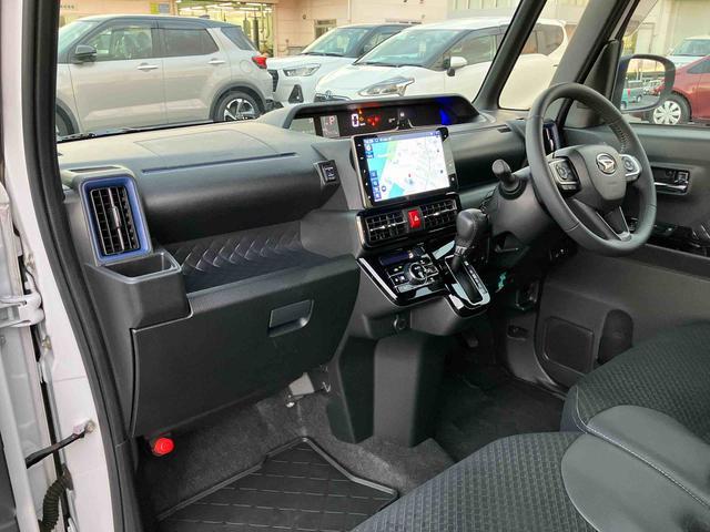 タント カスタムRSスタイルセレクション ターボ 9型ナビ/BT/TV/DISC/全周囲M/ステアスイッチ 前後ドラレコ ETC サイドガーニッシュ 両側パワスラ 15インチアルミ LEDヘッド&フォグ シートヒーター クルコン 衝突被害軽減(35枚目)