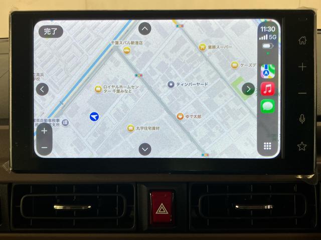 ムーヴキャンバス セオリーG エコアイドル非装着車 スマホ連携ディスプレイオーディオ USB.HDMI接続 ブルートゥース対応 ワイヤレス充電器 インパネアッパーボックス ホットカップホルダー 置きラクボックス ホールド機能付き電動パーキングブレーキ(5枚目)