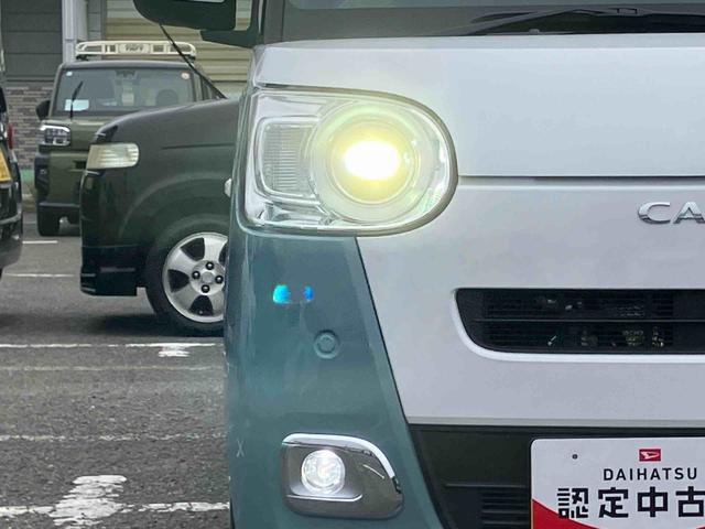 ムーヴキャンバス ストライプスＧターボ　ターボ　Ｂカメラ　全車速追従クルコン　ＬＥＤヘッドライト　オートライト　ＡＤＢ　ホッとカップホルダー　スマアシ　コーナーセンサー　シートヒーター　電動駐車ブレーキ　両側Ｐスラ　キーフリー　盗難防止警報（21枚目）