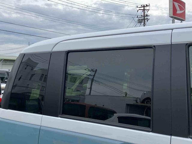 ムーヴキャンバス ストライプスＧターボ　ターボ　Ｂカメラ　全車速追従クルコン　ＬＥＤヘッドライト　オートライト　ＡＤＢ　ホッとカップホルダー　スマアシ　コーナーセンサー　シートヒーター　電動駐車ブレーキ　両側Ｐスラ　キーフリー　盗難防止警報（24枚目）