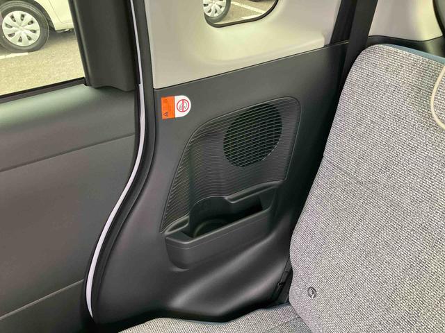 ムーヴキャンバス ストライプスＧターボ　ターボ　Ｂカメラ　全車速追従クルコン　ＬＥＤヘッドライト　オートライト　ＡＤＢ　ホッとカップホルダー　スマアシ　コーナーセンサー　シートヒーター　電動駐車ブレーキ　両側Ｐスラ　キーフリー　盗難防止警報（71枚目）