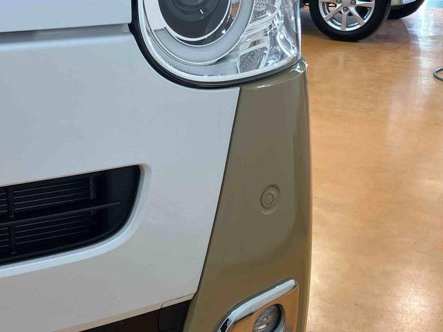 ムーヴキャンバス ストライプスGターボ 衝突回避支援システム 横滑り防止装置 アイドリングストップ アダプティブクルーズコントロール ホットカップホルダー 置きラクボックス 前席シートヒーター 助手席シートバックポケット+ショッピングフック(18枚目)