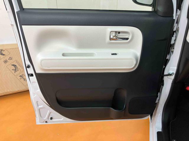 ムーヴキャンバス ストライプスGターボ 衝突回避支援システム 横滑り防止装置 アイドリングストップ アダプティブクルーズコントロール ホットカップホルダー 置きラクボックス 前席シートヒーター 助手席シートバックポケット+ショッピングフック(60枚目)