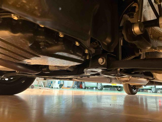 ムーヴキャンバス ストライプスGターボ 衝突回避支援システム 横滑り防止装置 アイドリングストップ アダプティブクルーズコントロール ホットカップホルダー 置きラクボックス 前席シートヒーター 助手席シートバックポケット+ショッピングフック(65枚目)