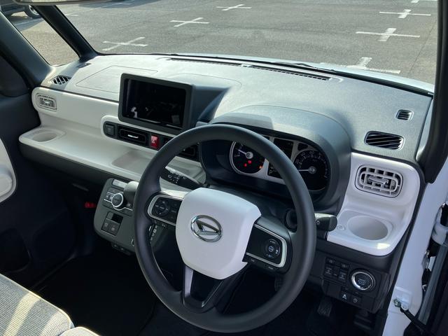 ムーヴキャンバス ストライプスGターボ アダプティブドライビングビーム LEDヘッドライト オートライト 全車速追従クルコン バックカメラ スマアシ コーナーセンサー シートヒーター 両側電動スライドドア ホッとカップホルダー キーフリー(8枚目)