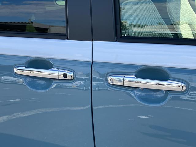 ムーヴキャンバス ストライプスGターボ アダプティブドライビングビーム LEDヘッドライト オートライト 全車速追従クルコン バックカメラ スマアシ コーナーセンサー シートヒーター 両側電動スライドドア ホッとカップホルダー キーフリー(25枚目)