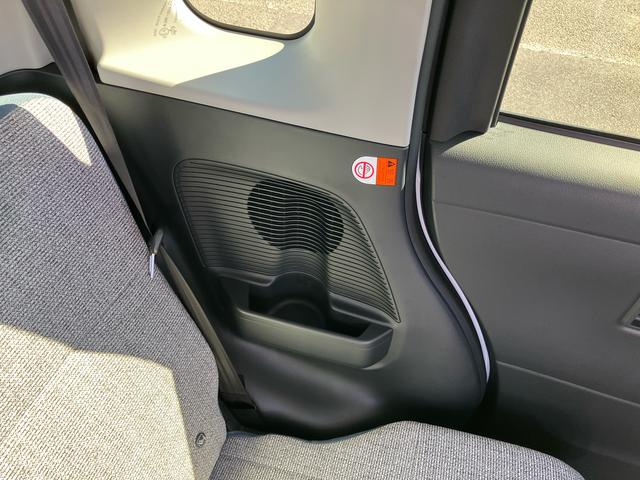 ムーヴキャンバス ストライプスGターボ アダプティブドライビングビーム LEDヘッドライト オートライト 全車速追従クルコン バックカメラ スマアシ コーナーセンサー シートヒーター 両側電動スライドドア ホッとカップホルダー キーフリー(57枚目)