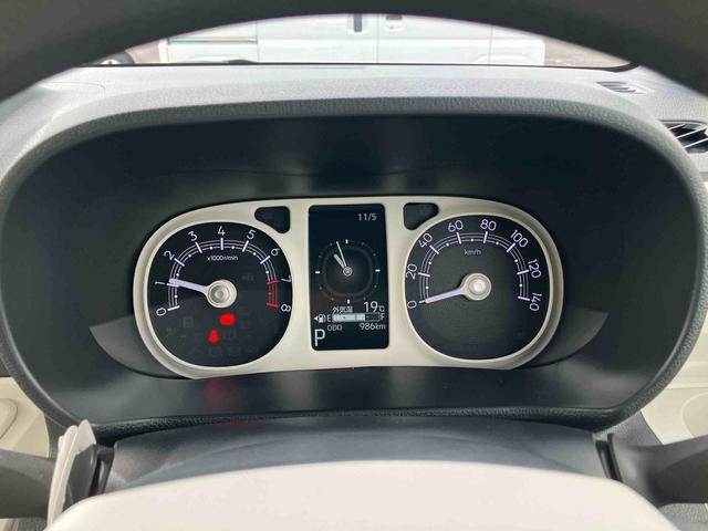 ムーヴキャンバス ストライプスＧターボ　ターボ　Ｂカメラ　全車速追従クルコン　ＬＥＤヘッドライト　オートライト　ＡＤＢ　ホッとカップホルダー　スマアシ　コーナーセンサー　シートヒーター　電動駐車ブレーキ　両側Ｐスラ　キーフリー　盗難防止警報（9枚目）