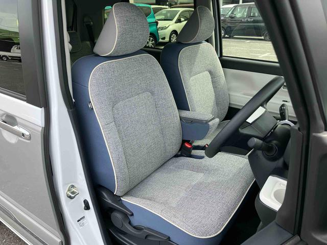 ムーヴキャンバス ストライプスＧターボ　ターボ　Ｂカメラ　全車速追従クルコン　ＬＥＤヘッドライト　オートライト　ＡＤＢ　ホッとカップホルダー　スマアシ　コーナーセンサー　シートヒーター　電動駐車ブレーキ　両側Ｐスラ　キーフリー　盗難防止警報（11枚目）