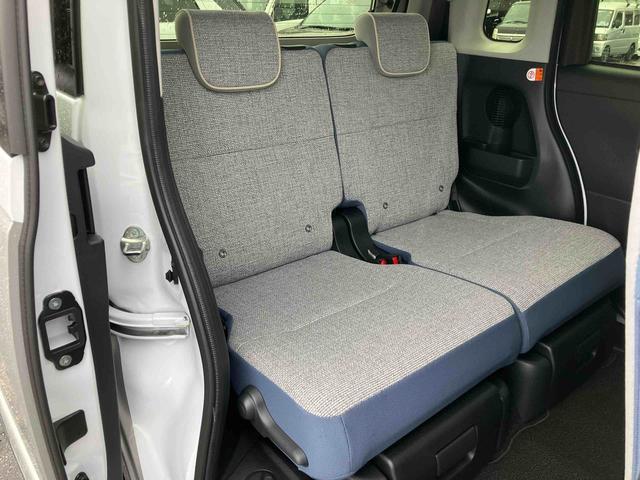 ムーヴキャンバス ストライプスG Bカメラ LEDヘッドライト オートライト オートハイビーム ホッとカップホルダー スマアシ コーナーセンサー シートヒーター 両側Pスラ オートA/C 電動駐車ブレーキ プッシュスタート キーフリー(12枚目)