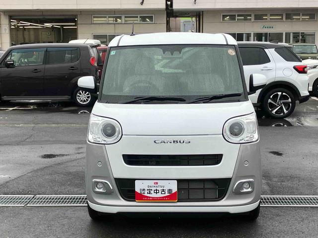 ムーヴキャンバス ストライプスG Bカメラ LEDヘッドライト オートライト オートハイビーム ホッとカップホルダー スマアシ コーナーセンサー シートヒーター 両側Pスラ オートA/C 電動駐車ブレーキ プッシュスタート キーフリー(17枚目)