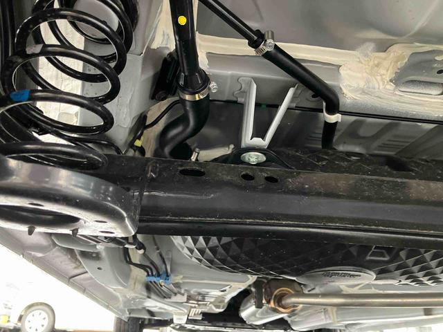 ムーヴキャンバス ストライプスG Bカメラ LEDヘッドライト オートライト オートハイビーム ホッとカップホルダー スマアシ コーナーセンサー シートヒーター 両側Pスラ オートA/C 電動駐車ブレーキ プッシュスタート キーフリー(36枚目)