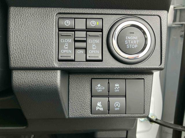 ムーヴキャンバス ストライプスG Bカメラ LEDヘッドライト オートライト オートハイビーム ホッとカップホルダー スマアシ コーナーセンサー シートヒーター 両側Pスラ オートA/C 電動駐車ブレーキ プッシュスタート キーフリー(43枚目)