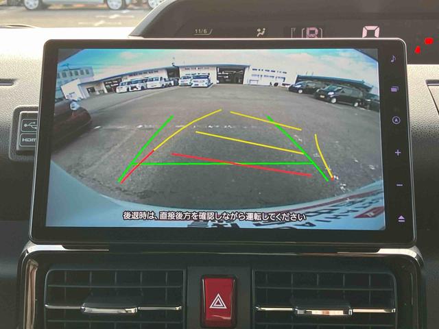 タント カスタムX 10型ナビ/TV/DVD/BT/USB Bカメラ 前後ドラレコ ETC LEDヘッドライト オートライト ADB スマアシ コーナーセンサー シートヒーター 両側Pスラ 電動駐車ブレーキ キーフリー(5枚目)