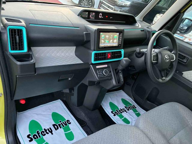 タント Ｘ　衝突回避支援ブレーキ・キーフリー・社外ナビ・バックカメラ・ＬＥＤヘッドランプ・電動格納ミラー・パワーウィンドウ・オートエアコン・運転席助手席シートヒーター・ＥＴＣ・助手席側パワースライドドア（22枚目）