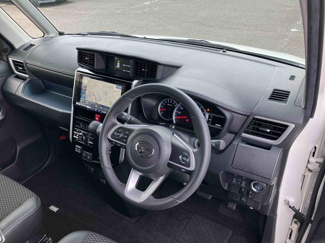 トール カスタムG ターボ ターボ 9型ナビ/TV/DVD/BT/USB 全周囲カメラ 前後ドラレコ ETC 全車速追従クルコン 前後コーナーセンサー マルチビュー スマアシ 電動駐車ブレーキ 革巻ステアリング プッシュスタート(8枚目)