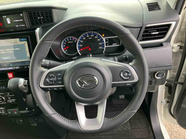 トール カスタムG ターボ ターボ 9型ナビ/TV/DVD/BT/USB 全周囲カメラ 前後ドラレコ ETC 全車速追従クルコン 前後コーナーセンサー マルチビュー スマアシ 電動駐車ブレーキ 革巻ステアリング プッシュスタート(45枚目)