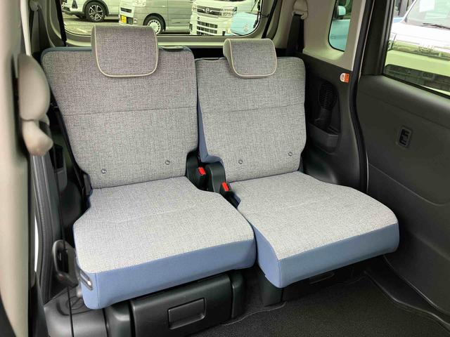 ムーヴキャンバス ストライプスGターボ 両側電動スライドドア LEDヘッドライト&フォグランプ シートヒーター 保温カップホルダー 電動駐車ブレーキ バックカメラ ステアリングスイッチ 自動追従クルコン 衝突被害軽減ブレーキ(10枚目)