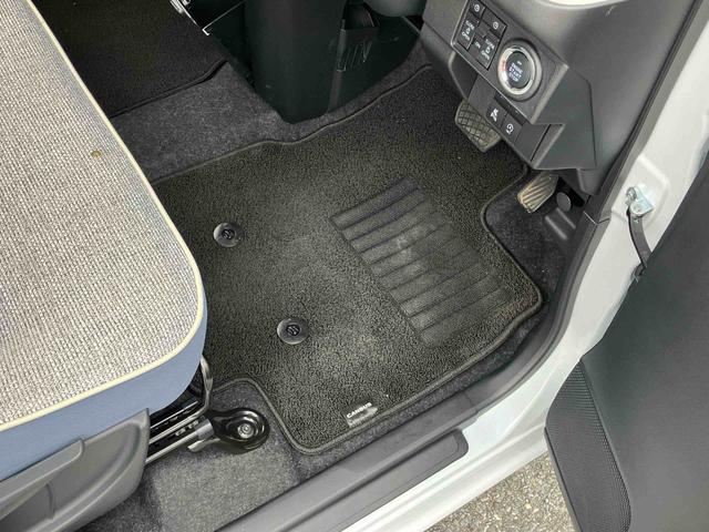 ムーヴキャンバス ストライプスGターボ 両側電動スライドドア LEDヘッドライト&フォグランプ シートヒーター 保温カップホルダー 電動駐車ブレーキ バックカメラ ステアリングスイッチ 自動追従クルコン 衝突被害軽減ブレーキ(45枚目)