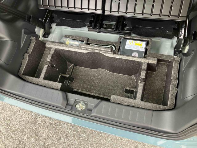 ムーヴキャンバス ストライプスGターボ 両側電動スライドドア LEDヘッドライト&フォグランプ シートヒーター 保温カップホルダー 電動駐車ブレーキ バックカメラ ステアリングスイッチ 自動追従クルコン 衝突被害軽減ブレーキ(52枚目)