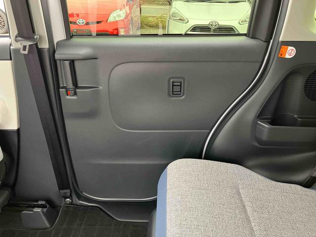 ムーヴキャンバス ストライプスGターボ 両側電動スライドドア LEDヘッドライト&フォグランプ シートヒーター 保温カップホルダー 電動駐車ブレーキ バックカメラ ステアリングスイッチ 自動追従クルコン 衝突被害軽減ブレーキ(51枚目)