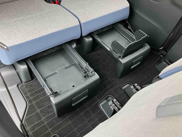 ムーヴキャンバス ストライプスGターボ 両側電動スライドドア LEDヘッドライト&フォグランプ シートヒーター 保温カップホルダー 電動駐車ブレーキ バックカメラ ステアリングスイッチ 自動追従クルコン 衝突被害軽減ブレーキ(53枚目)