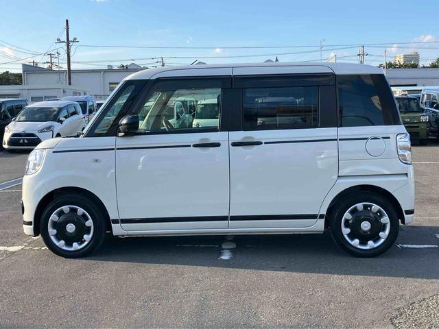 ムーヴキャンバス ＧブラックアクセントＶＳ　ＳＡＩＩＩ　ナビ／ＴＶ／ＤＶＤ／ＢＴ／ＵＳＢ　全周囲カメラ　前後ドラレコ　ＬＥＤヘッドライト　オートライト　オートハイビーム　運転席シートヒーター　キーフリーシステム　盗難防止アラーム　両側Ｐスライド　革巻ステア（30枚目）