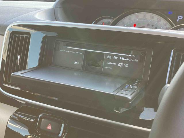 ムーヴキャンバス ＧブラックアクセントＶＳ　ＳＡＩＩＩ　ナビ／ＴＶ／ＤＶＤ／ＢＴ／ＵＳＢ　全周囲カメラ　前後ドラレコ　ＬＥＤヘッドライト　オートライト　オートハイビーム　運転席シートヒーター　キーフリーシステム　盗難防止アラーム　両側Ｐスライド　革巻ステア（34枚目）