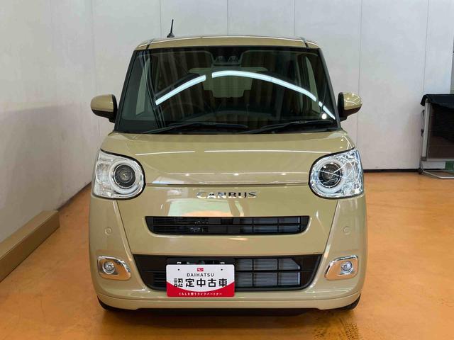 ムーヴキャンバス セオリーＧ　衝突回避支援システム　横滑り防止装置　アイドリングストップ　置きラクボックス　ホットカップホルダー　前席シートヒーター　前後コーナーセンサー　ホールド機能付き電動パーキングブレーキ（4枚目）