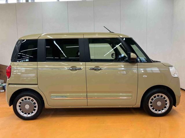 ムーヴキャンバス セオリーＧ　衝突回避支援システム　横滑り防止装置　アイドリングストップ　置きラクボックス　ホットカップホルダー　前席シートヒーター　前後コーナーセンサー　ホールド機能付き電動パーキングブレーキ（6枚目）