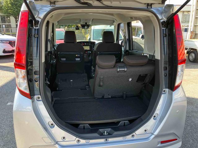 ルーミー Ｇ－Ｔ　ターボ　ナビ／ＢＴ／ＴＶ／ＤＩＳＣ／バックカメラ／ステアリングスイッチ　前後ドラレコ　両側パワスラ　１４インチアルミ　ＬＥＤヘッド＆フォグ　プッシュボタンスタート　シートヒーター　衝突被害軽減ブレーキ（11枚目）